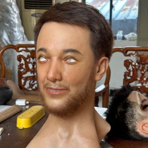 Máscara <span class=keywords><strong>de</strong></span> Silicona <span class=keywords><strong>de</strong></span> Primera <span class=keywords><strong>Clase</strong></span> para Disfraz, Máscara <span class=keywords><strong>de</strong></span> Disfraz, Máscara <span class=keywords><strong>de</strong></span> Fiesta para Cosplay - Product Image 2