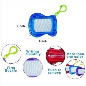 Papan gambar magnetik Mini terlaris untuk anak-anak ransel klip gantungan kunci papan gambar dapat dihapus alas tulis sketsa sketsa coretan - Product Image 4