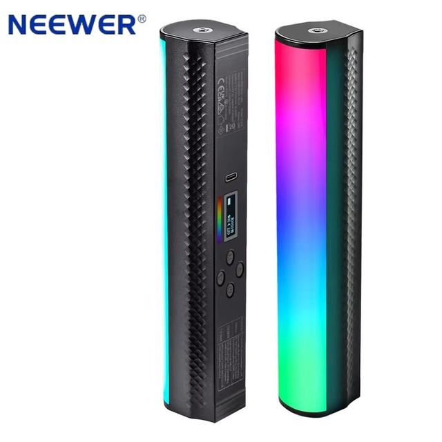 Neewer Tl20c Rgb Light Wand Magnetic Handheld Photography Video Light Stick 2500k~8500k Dimmable Led Tube Light