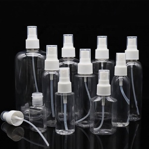 2026 Satisfying 50ml 100ml <b>Small</b> Transparent clear Fine Mist <b>Perfume</b> Plastic Spray <b>Bottles</b> - Product Image 4
