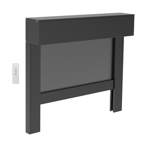 Zip bài hát rèm ngoài trời Zip Con lăn Rèm màn hình ngoài trời không thấm nước Con lăn sàng lọc Rèm dọc phụ kiện - Product Image 2