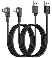 Câble de charge rapide SUNGUY 90 degrés TPE 18W, câble de données USB haute vitesse, chargeur de téléphone pour téléphone portable, batterie externe