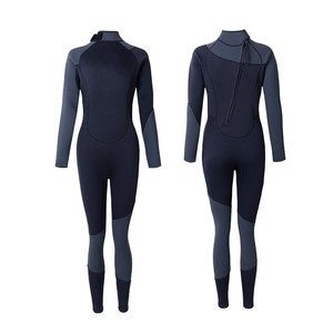 Combinaison de <span class=keywords><strong>plongée</strong></span> monobloc à haute élasticité de 3mm avec tissu en polymère fin gaufré résistant aux coups de couteau et aux écrasements Profitez de plongées plus longues - Product Image 1