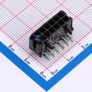XDWF-C3030WR-2*6P Wire-to-Board Pin Header Bent Lead Through Hole,P=3mm Connector 2x6P 3mm Right Angle Insert 12P - Product Image 1