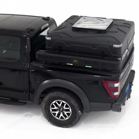 Auvent en aluminium Wild Land pour pick-up, auvent d'expédition automatique pour camping 4x4, coque de benne pour Ford F150, GMC, Nissan
