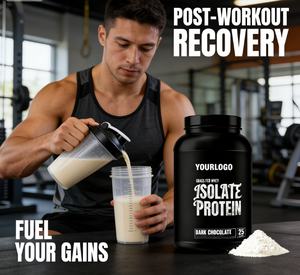 Isolat de protéines de lactosérum pur en poudre 100% naturel - Absorption rapide, faible teneur en lactose pour <span class=keywords><strong>le</strong></span> soutien musculaire, complément nutritionnel pour adultes - Product Image 5