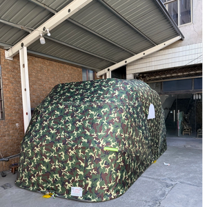 Tente <span class=keywords><strong>de</strong></span> <span class=keywords><strong>garage</strong></span> pliable et portable, design moderne en arche, avec structure en acier inoxydable durable et imperméable, best-seller - Product Image 5