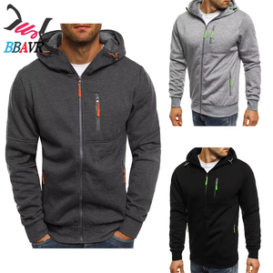 Nouveau sweat à capuche zippé tendance pour homme à manches longues – Collection automne - Product Image 2
