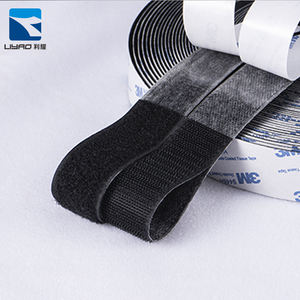 Tamanho personalizado de alta qualidade durável <span class=keywords><strong>3</strong></span> m auto prendedor de gancho e laço de fita dupla face adesiva/pontos - Product Image 3