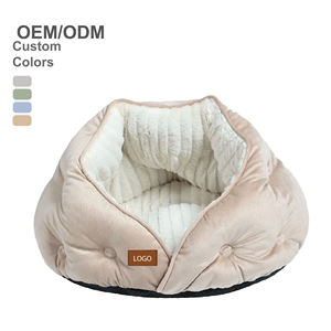 Cama para Mascotas Fairypet, Cueva para Perros y Gatos, de Felpa Premium, Suave y Relajante - Product Image 1