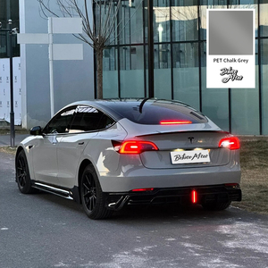 Precio al por mayor de fábrica Super Gloss Grey Air Bubble Free Car Wrapping Vinyl <span class=keywords><strong>para</strong></span> Porsche Paint Grey - Product Image 6