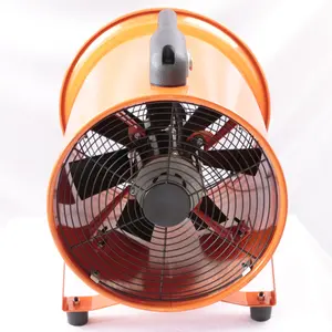 공장 가격 1/5HP 8 인치 축 밀폐 공간 휴대용 환기 팬