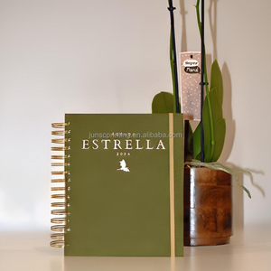 Cuaderno Espiral de Tapa Dura Rosa, Superventas, Personalizable con Impresión, A5, para Biblias, Arte, Diario, Semanal - Product Image 2