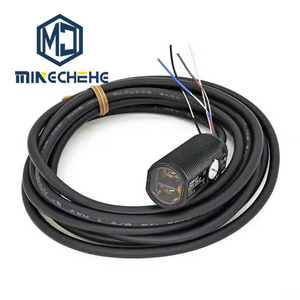 Capteur photoélectrique cylindrique E3FA-TP1 E3FA-TN1 E3FA-RP1 Type de connecteur M12 pour machines d'emballage - Product Image 1