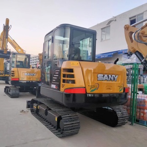Miniexcavadora Sany SY55C Usada Original Barata en Excelente Estado, Mejores Máquinas, SY60C SY75C SY95C SY215C SY55 SY55C Excavadora Usada - Product Image 4