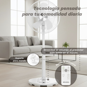 Ventilatore a piantana Grunkel 40 cm con 4 velocità e telecomando - Product Image 3