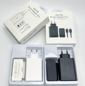 Chargeur mural universel 65W 3 ports USB C PD PPS à charge rapide, adaptateur secteur de sécurité ABS ignifuge pour Samsung Galaxy S22 S23 S24 S25 S26 - Product Image 5
