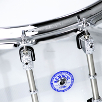 Beatello 14" X 7.8" Acrylic Snare Drum Professional Musical Instrument