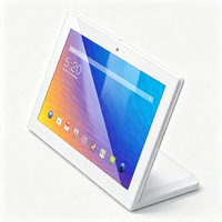 Nueva Tablet POS Android 11 de 10.1 Pulgadas con Pantalla Táctil en Forma de L, Rockchip Quad Octa Core, 3G 4G GSM, Wi-Fi, RJ45, POE, NFC, Smart Kiosk, ROHS