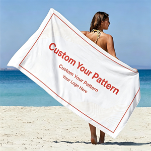 Custom Logo Sand Free <b>Microfiber</b> <b>Beach</b> <b>Towel</b> Bulk - Product Image 1