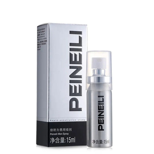 Male Delay <b>Spray</b> 15ml Men Lasting <b>Spray</b> Natural Plant Formula <b>Silver</b> Box - Product Image 3