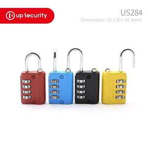 Alta sicurezza 4 cifre serratura della <span class=keywords><strong>porta</strong></span> della palestra a buon mercato in lega di zinco Slide Card Fitness Locker <span class=keywords><strong>lucchetto</strong></span> con alto numero di visibilità - Product Image 4