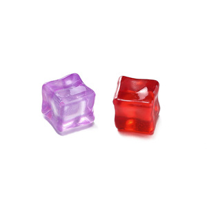 Acrylic Simulated Ice <b>Cubes</b> Middle Size Rectangle DIY Jewelry Accessories Art Collectible - Product Image 5