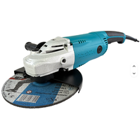 Meuleuse d'angle électrique industrielle 2400W GA9020, grande taille 230mm (9 pouces), avec interrupteur à gâchette pour gaucher