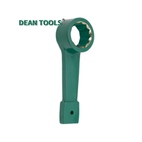 Clé à douille anti-étincelles 22 mm, à extrémité unique, manuelle, métrique, industrielle, à poignée droite, modèle DEAN TOOLS 2014