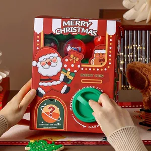Hot-Selling Christmas Gashapon Machine Blind Box Kids Portable Toy Gift Bags Festival Gift <b>Boxes</b> <b>for</b> Party Favors & Wholesale - Product Image 1
