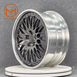 Rines de Aleación Maxtera Forjados Personalizados Estilo VSXV Gris para Autos de Pasajeros Lexus, Infiniti, Civic Type R, 350Z, 370Z, GTR, Silvia, BMW AMG - Product Image 3