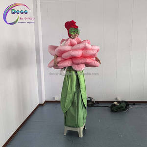 Disfraz Inflable de Flores para Actuaciones con Zancos, Accesorios para Fiestas de Circo y Desfiles <span class=keywords><strong>Art</strong></span>ísticos - Product Image 2