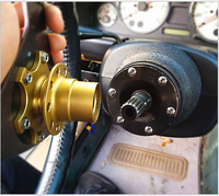 Kit d'adaptateur universel pour moyeu de volant à dégagement rapide, en aluminium, à déclenchement rapide pour la course et le drift (plusieurs motifs)