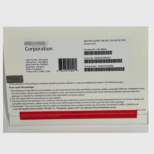 Paquete Completo de DVD WIN 11 Pro OEM, Activación de por Vida, Paquete OEM de DVD W10, Licencia de Windows 11 de 32 bits y 64 bits, Paquete Completo - Product Image 4