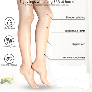 Mascarilla Exfoliante para Pies de 55 cm de Largo, Calcetines Nutritivos con Colágeno, Kit de Pedicura Spa para el Cuidado de la Piel de los Pies, Marca Privada - Product Image 5
