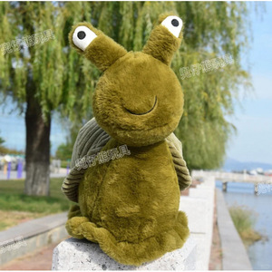 Peluche super douce <span class=keywords><strong>Steve</strong></span> Snail, jouet pour enfants, petit escargot réaliste et mignon, décoration créative, poupée 31cm-50cm, rembourrage en PP - Product Image 2