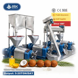 Ligne de production d'<span class=keywords><strong>huile</strong></span> de coco, presse <span class=keywords><strong>à</strong></span> vis <span class=keywords><strong>à</strong></span> froid et <span class=keywords><strong>à</strong></span> chaud, machine de pressage 5-20TPD, <span class=keywords><strong>moulin</strong></span> <span class=keywords><strong>à</strong></span> <span class=keywords><strong>huile</strong></span> automatique pour copra - Product Image 1