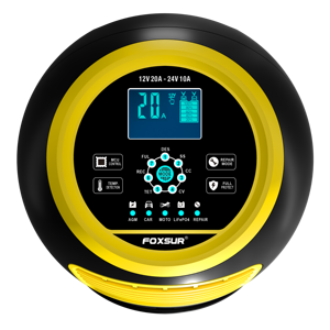 Chargeur de <span class=keywords><strong>batterie</strong></span> de voiture automatique 12v24v, chargeur de <span class=keywords><strong>batterie</strong></span> <span class=keywords><strong>12v</strong></span> 20amp pour <span class=keywords><strong>batterie</strong></span> au plomb-acide - Product Image 2