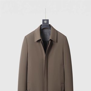 Abrigo Corto de Invierno para Hombre Parker 2025 con Forro de Visón Desmontable y Solapa Corta, Nuevo Modelo con Pelaje - Product Image 1