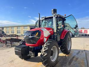 Tractor de Ruedas 4x4 de Alta Potencia (40-200 <span class=keywords><strong>HP</strong></span>) con Remolque Agrícola Multifuncional y Máquina de Cultivo de Tierras Incluida - Product Image 2