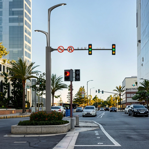 100W extérieur en alliage d'aluminium corps LED réverbère résistant aux intempéries SMD puce éclairage intelligent pôle de surveillance IP67 batterie à la mode - Product Image 3