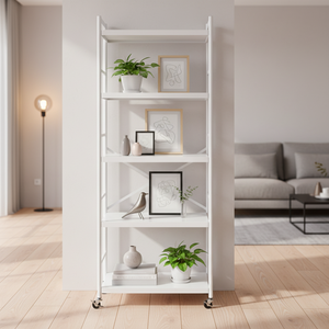 Estante <span class=keywords><strong>de</strong></span> Almacenamiento Metálico Vertical Multinivel Desmontable para Cocina y Sala <span class=keywords><strong>de</strong></span> Estar, Venta al Por Mayor - Product Image 4