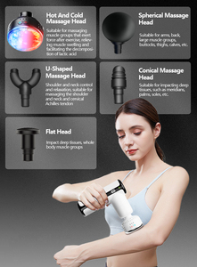Pistola de Masaje Phenitech con Calor y Frío, Masajeador Muscular de Percusión para Tejidos Profundos, Masajeador Portátil de Mano para Atletas - Product Image 5