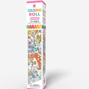 Set rol mewarnai kertas panjang 3 Meter kustom untuk anak-anak desain klasik dengan pola berbeda kotak alat lukis DIY dikemas - Product Image 6