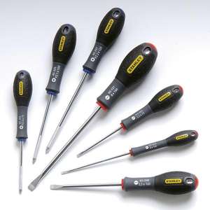 STANLEY - 0-65-425 7 pcs. Fatmax® Screwdriver Set - professional <b>tools</b> - EAN 3253560654252 SCREWDRIVERS SCREWDRIVER SETS - Product Image 1