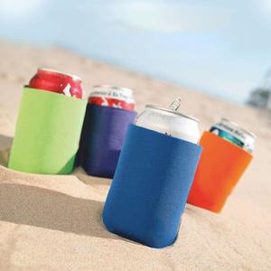 Protège-canette isotherme en néoprène imprimé sur mesure, 12 oz (330 ml), vierge, pour la plage et le camping - Product Image 6