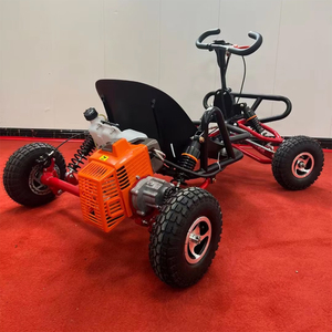 Mới một người tất cả các địa hình off-road Go-Kart trẻ em sân chơi bãi biển giỏ người lớn chạy bằng nhiên liệu ngoài trời xe máy trôi - Product Image 4