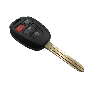 Bền Toyota 3 + 1 nút từ xa Vỏ chìa khóa Fob Trường hợp với toy43 lưỡi - Product Image 2