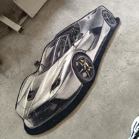 Tapis personnalisé avec design anime, logo personnalisé, forme sur mesure, tapis découpés à la forme, tapis tuftés, tapis sur mesure