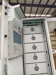 Armoire de stockage de batteries en acier inoxydable blanc, armoire de télécommunications extérieure, coffret de rack, certifié CE, <span class=keywords><strong>extincteur</strong></span> - Product Image 3